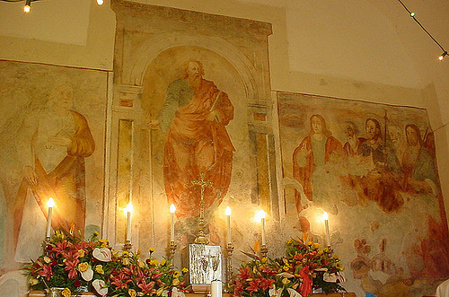 Dipinto cappella San Paolo