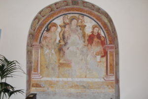 Madonna in trono tra i santi Sebastiano e Rocco