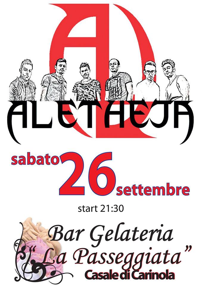 Locandina serata Aletheja