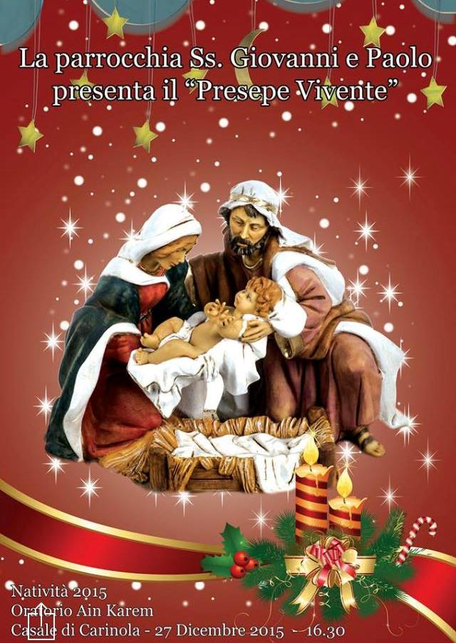 Presepe vivente - Locandina
