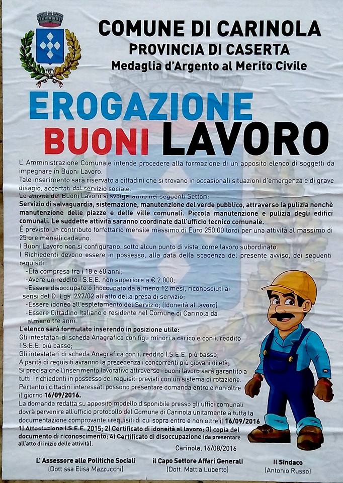 Manifesto Buoni Lavoro