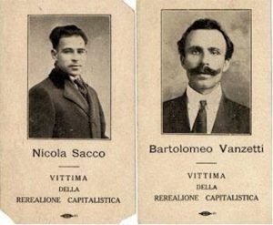 Le foto di Nicola Sacco e Bartolomeo Vanzetti
