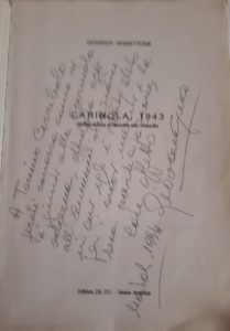 Dedica autografa