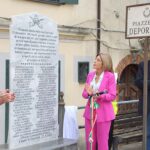 Piazzetta Deportati a Casale: stele e cerimonia di commemorazione